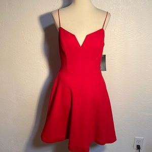 NWT City Studio beautiful red dress